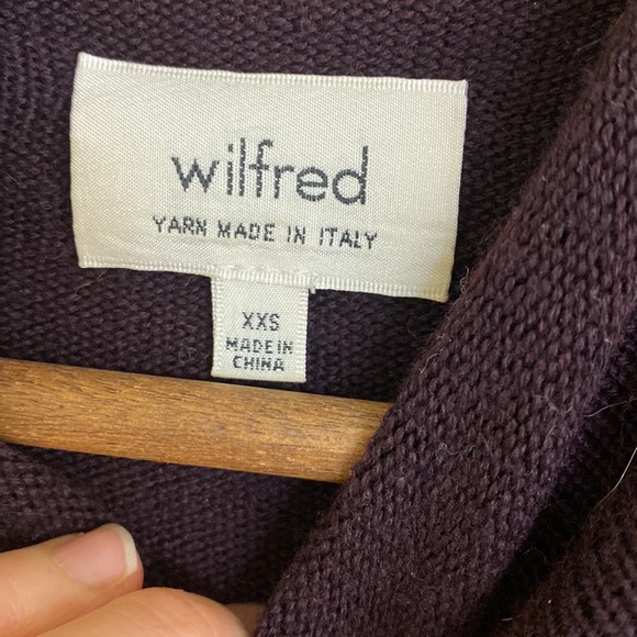 Aritzia Wilfred Cyprie sweater sz xxs - Picture 3 of 3
